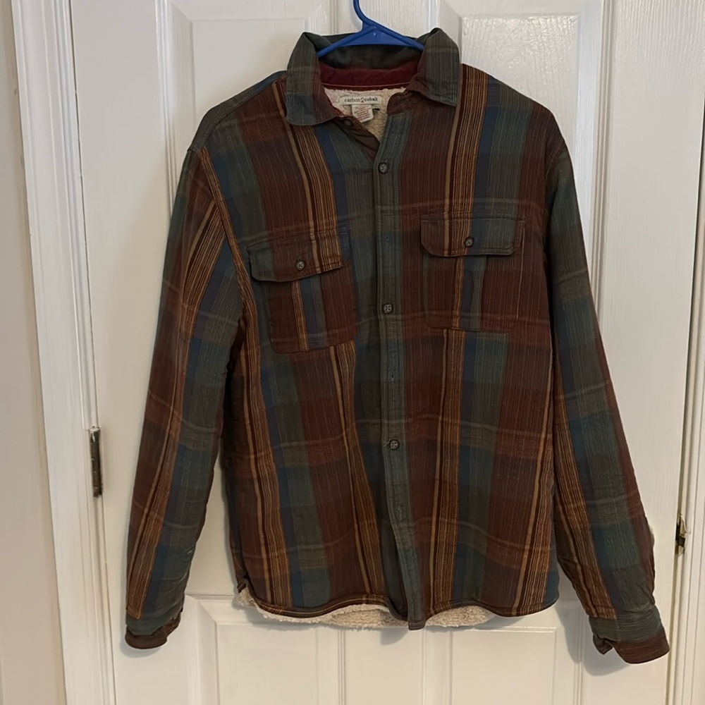 Carbon2colbalt Lined Flannel Jacket